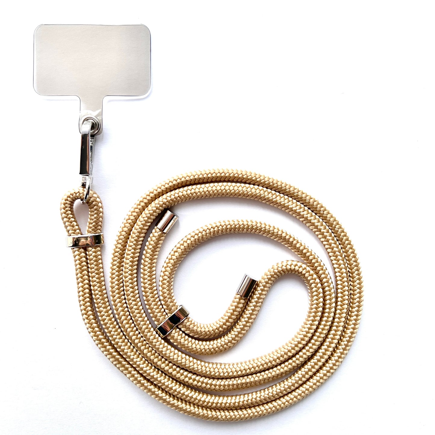 Dark Beige Phone Lanyard