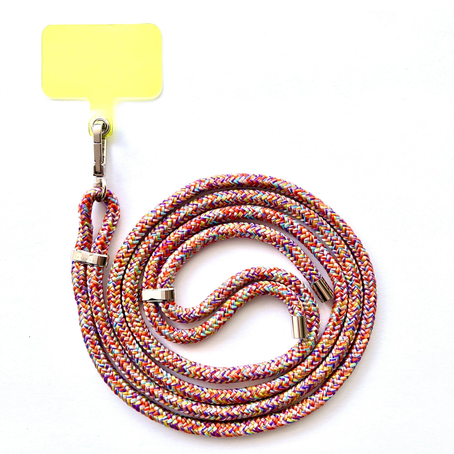Sunset Phone Lanyard - Silver Adjuster