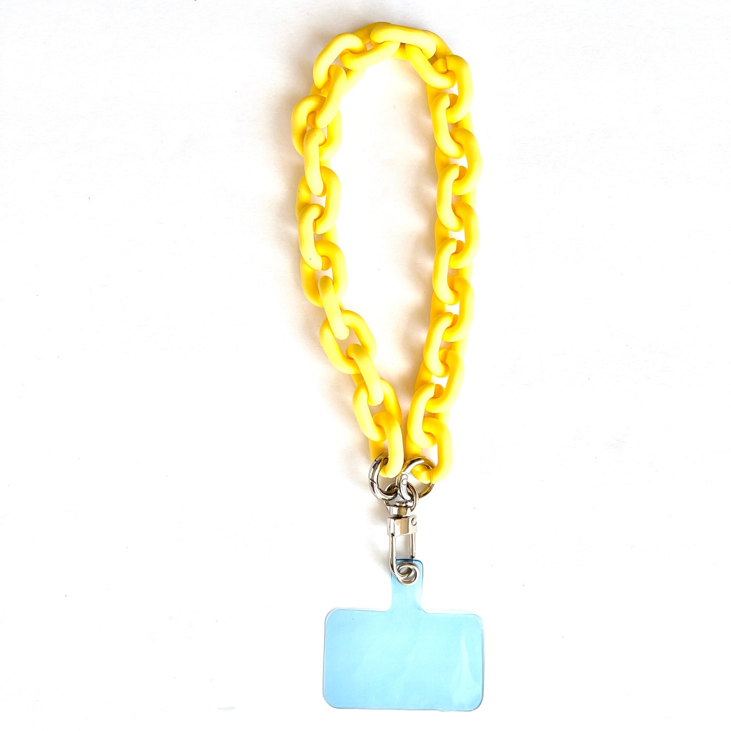 Wristlet Phone Strap I Yellow Link Chain