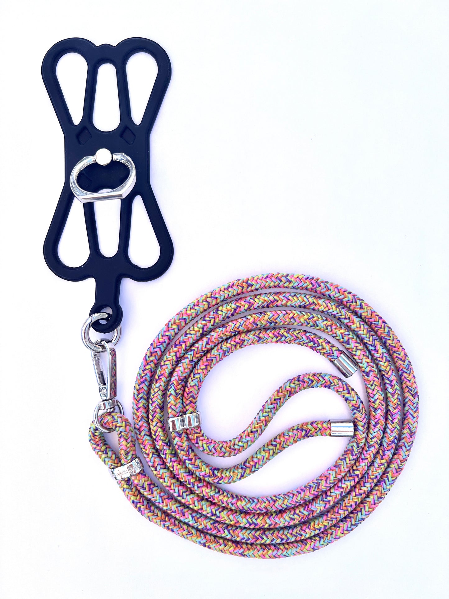 Silicon Holder Phone Strap - Confetti