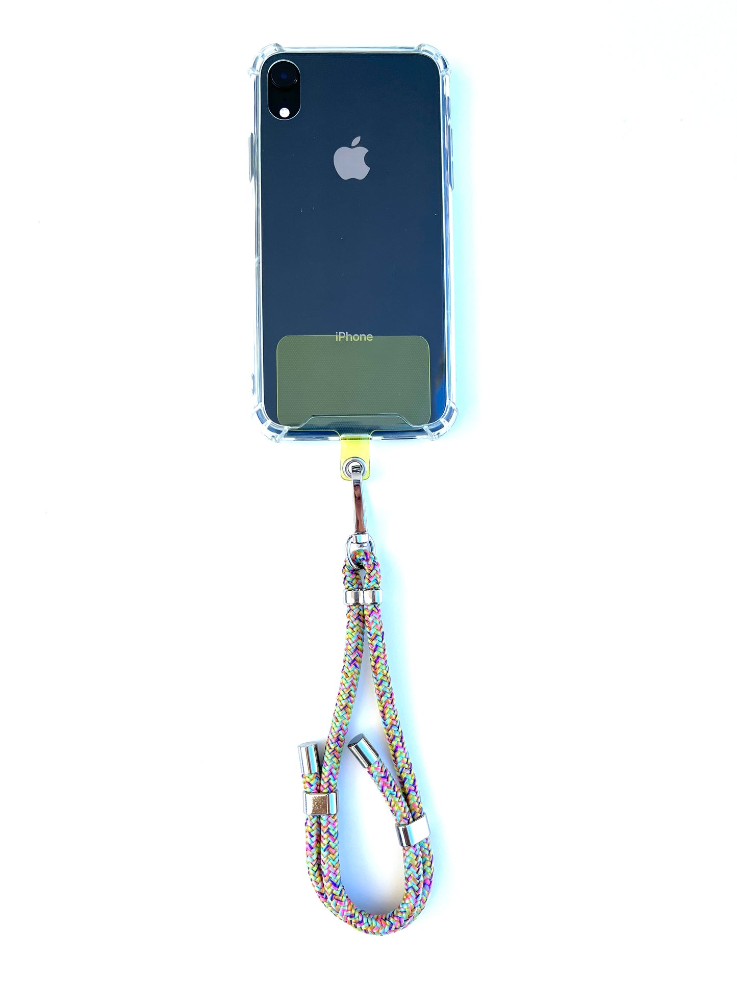 Wristlet Phone Strap I Confetti - Silver Adjusters