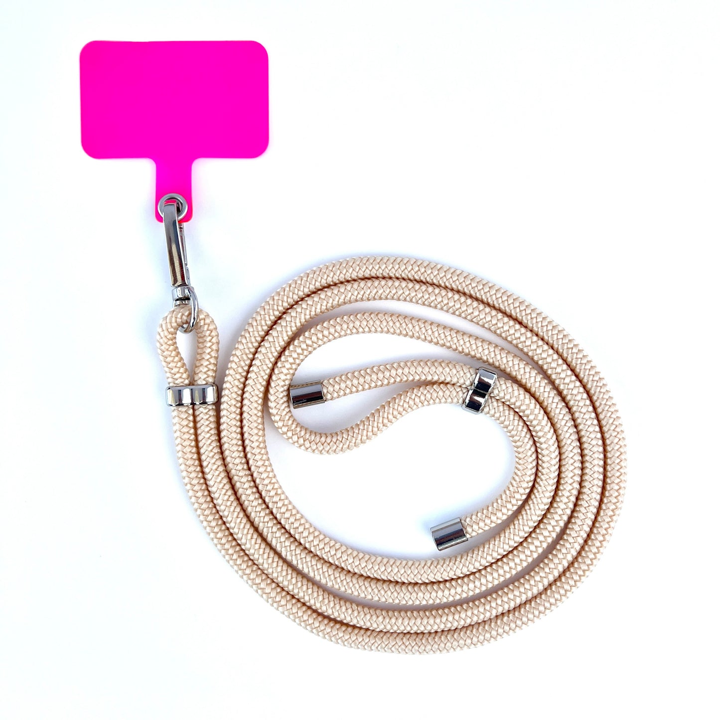 Beige Phone Lanyard