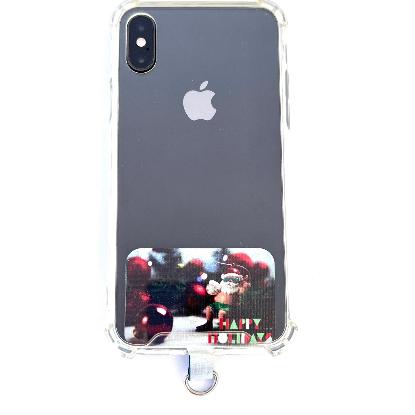 Happy Holiday Phone Connector Patch