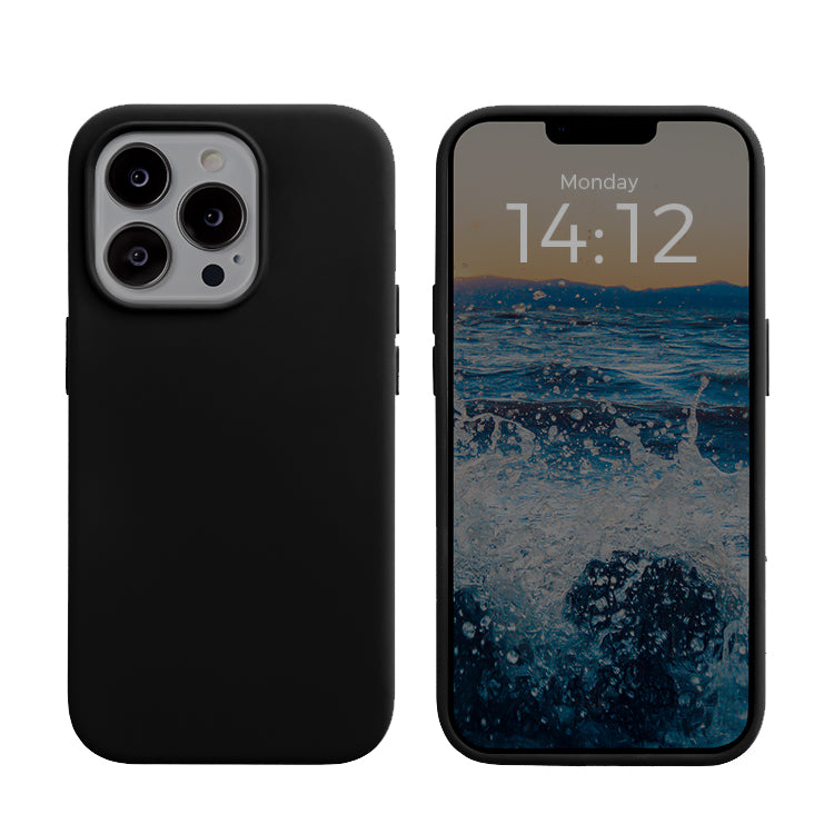 Black Silicone Phone Case