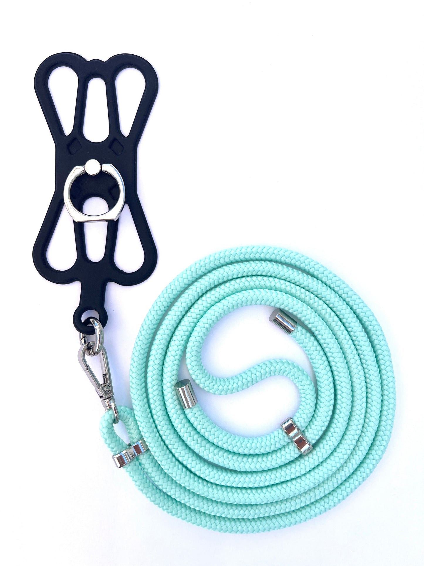 Silicon Holder Phone Strap - Pastel Mint