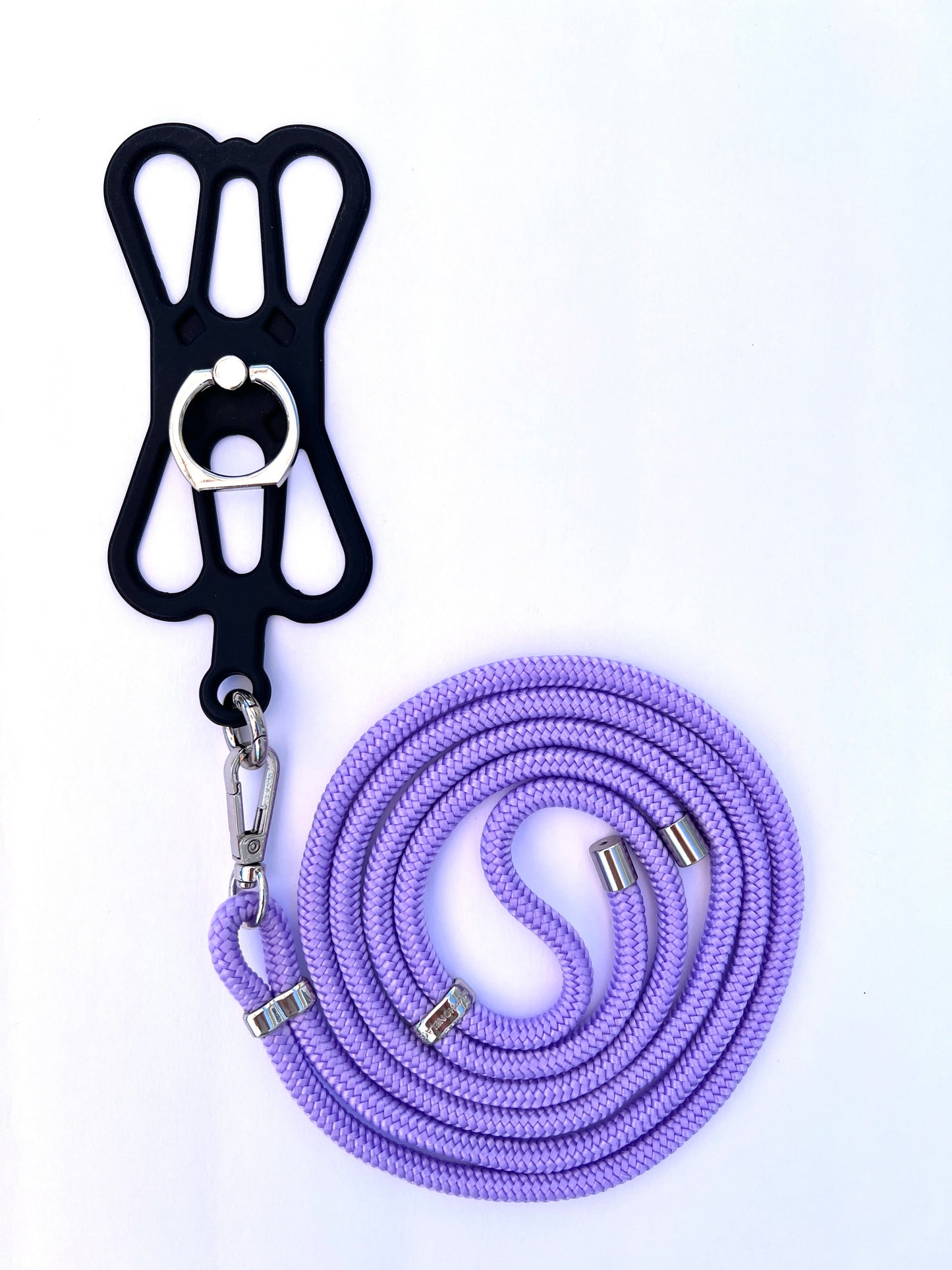 Silicon Holder Phone Strap - Purple