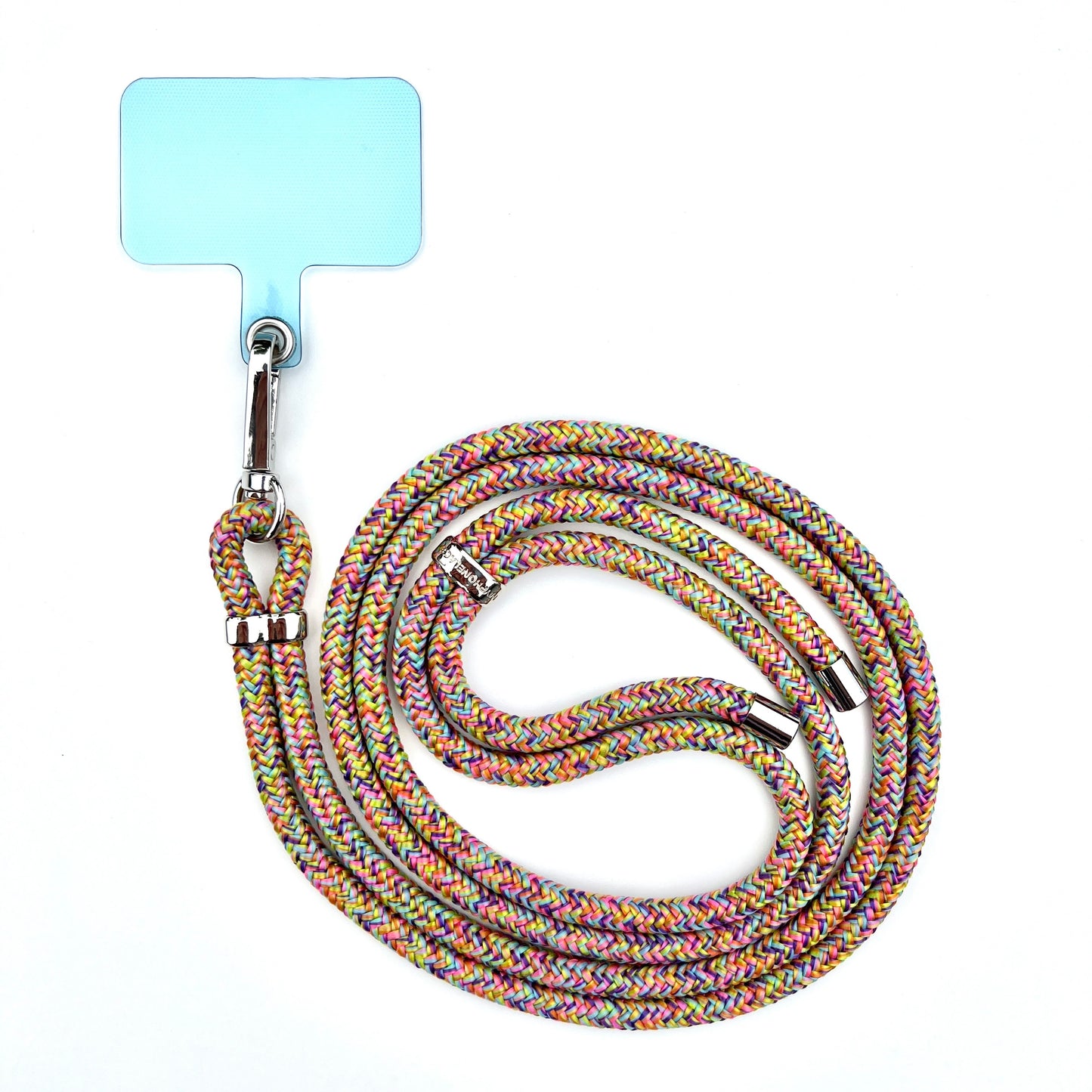 Confetti Phone Lanyard - Silver Adjuster