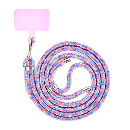 Apricot/Purple/Blue Phone Lanyard