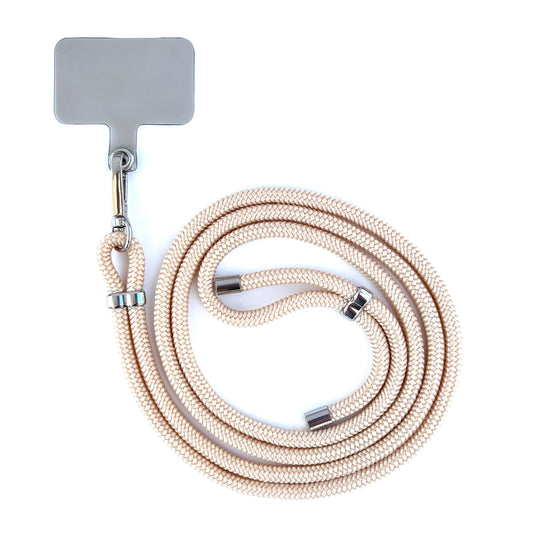 Beige Phone Lanyard