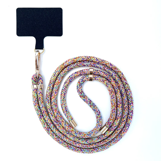 Confetti Phone Lanyard - Golden Adjuster