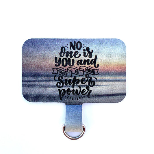NO One is YOU... Phone Connector Patch