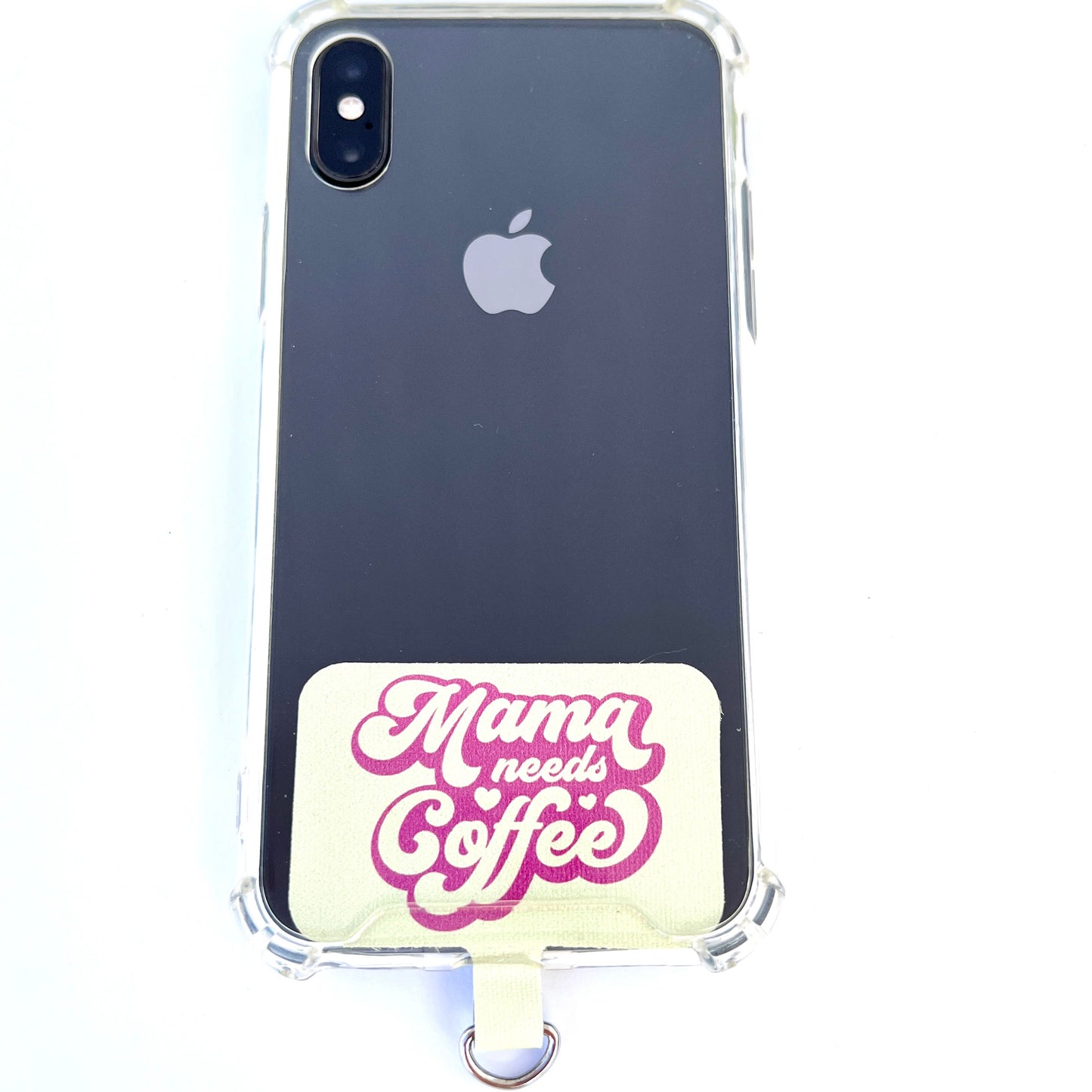 Mama needs Coffee Phone Connector Patch