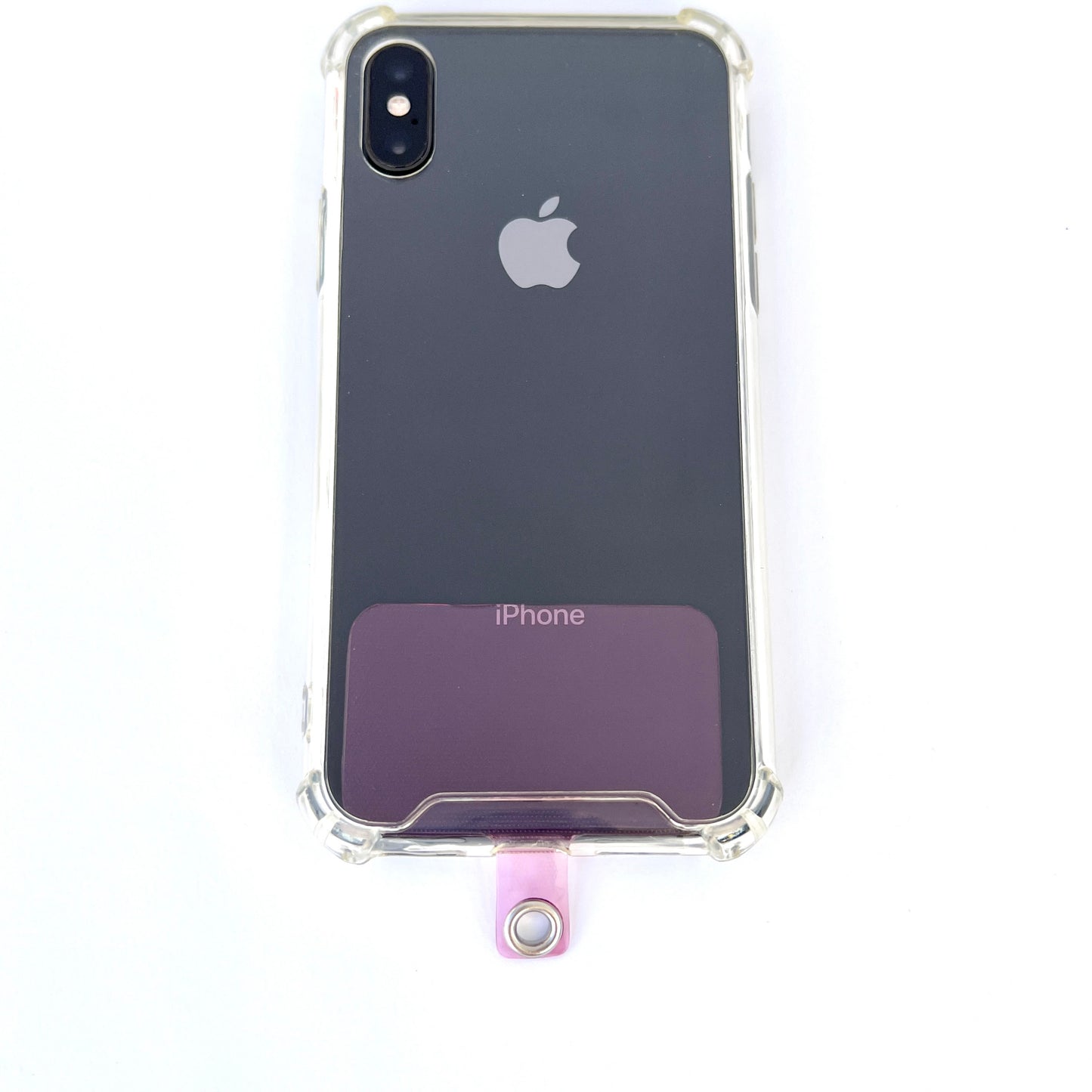 Rose Transparent Phone Connector Patch