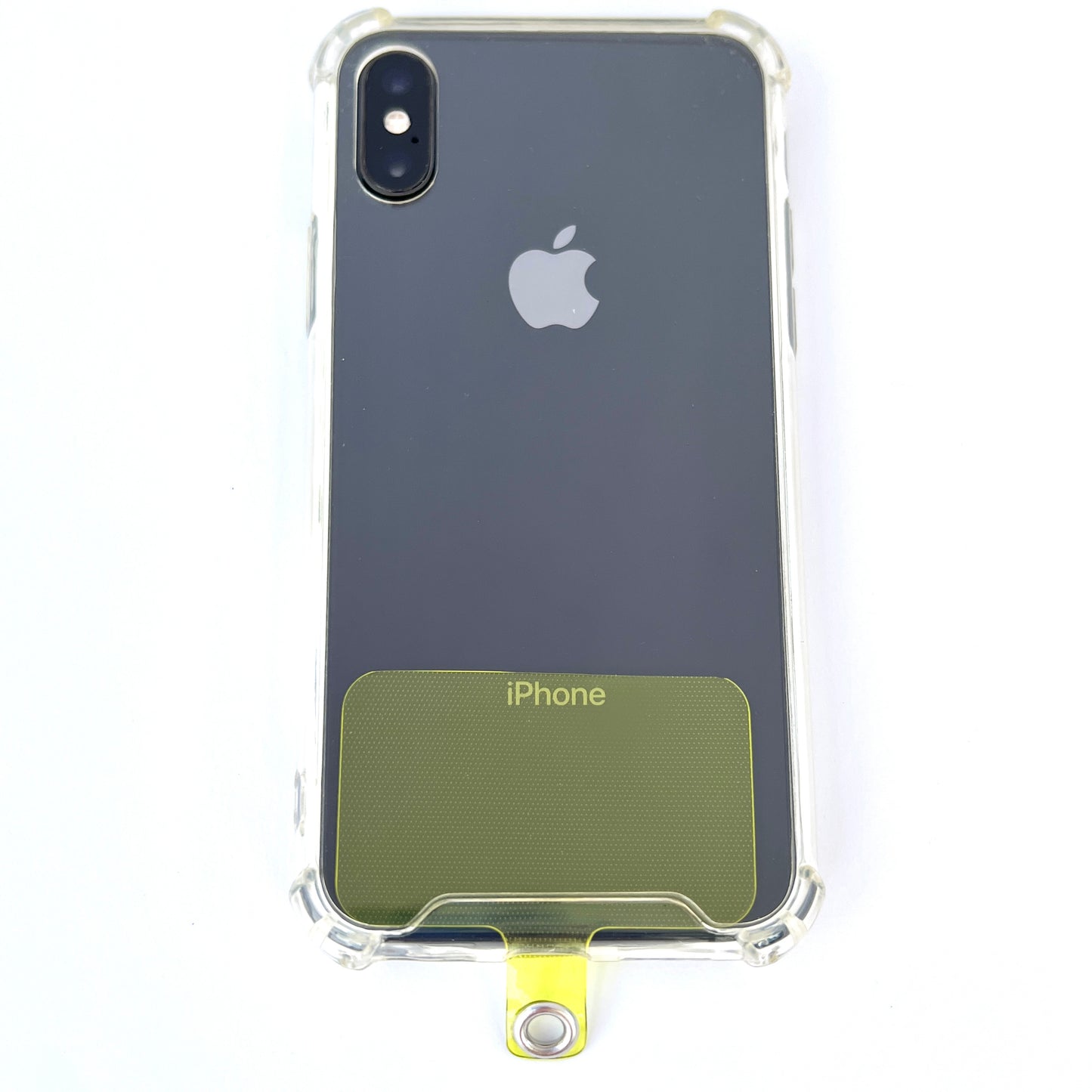 Yellow Transparent Phone Connector Patch