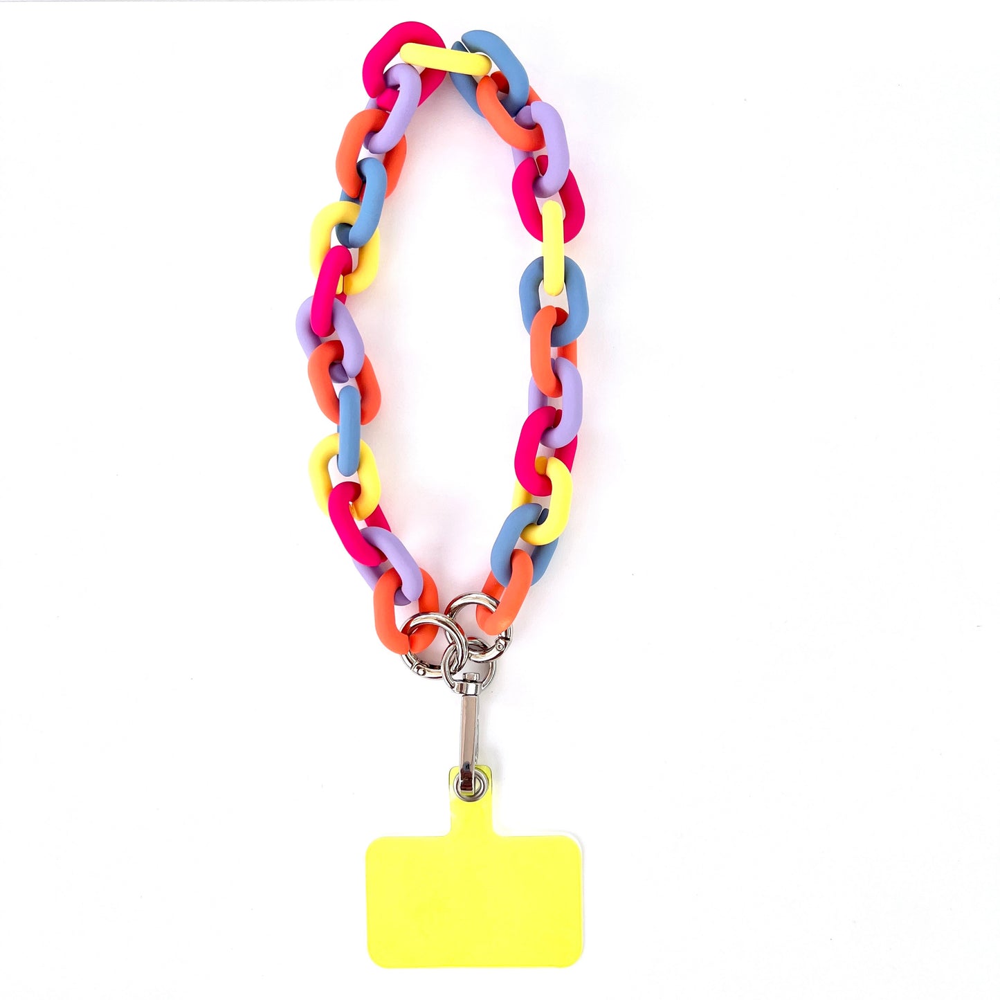 Wristlet Phone Strap I Colorful Link Chain