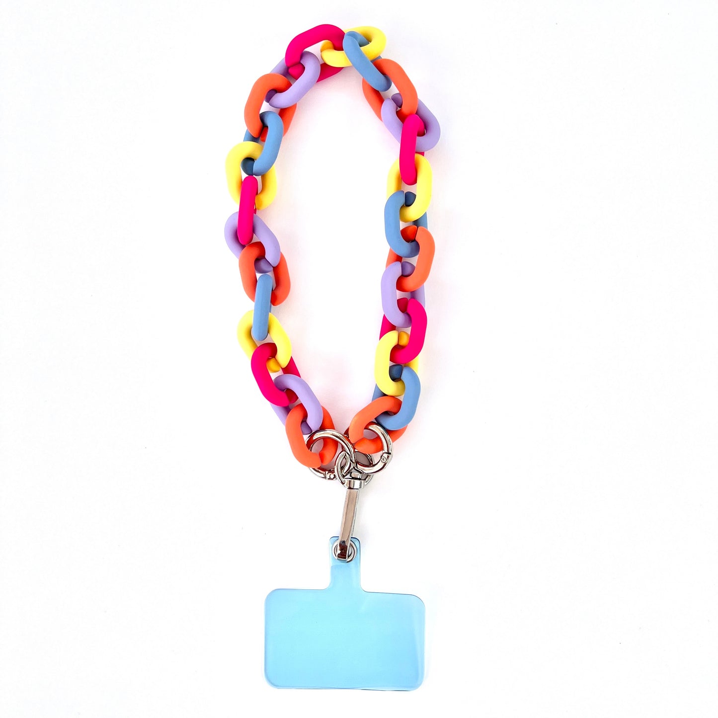 Wristlet Phone Strap I Colorful Link Chain