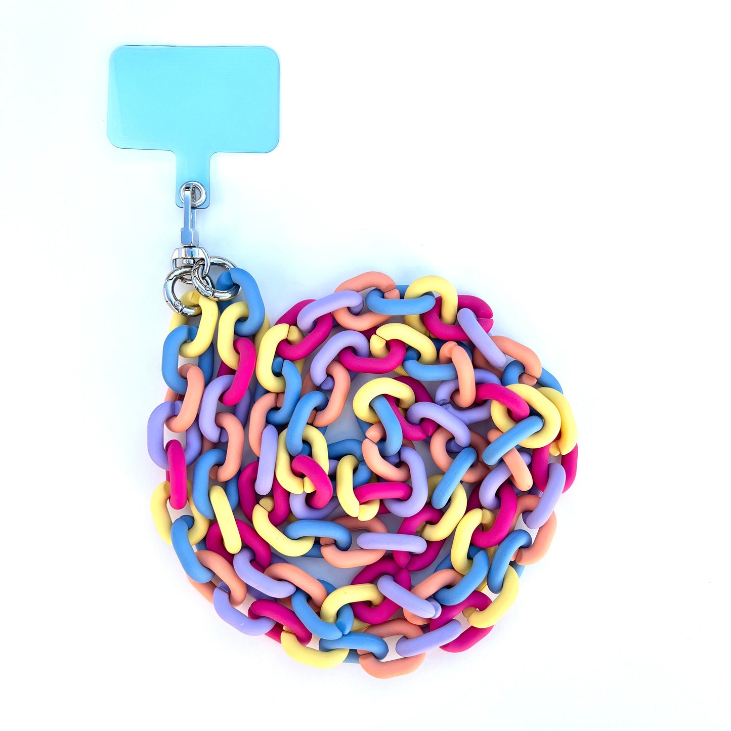 Colorful Link Chain Phone Necklace