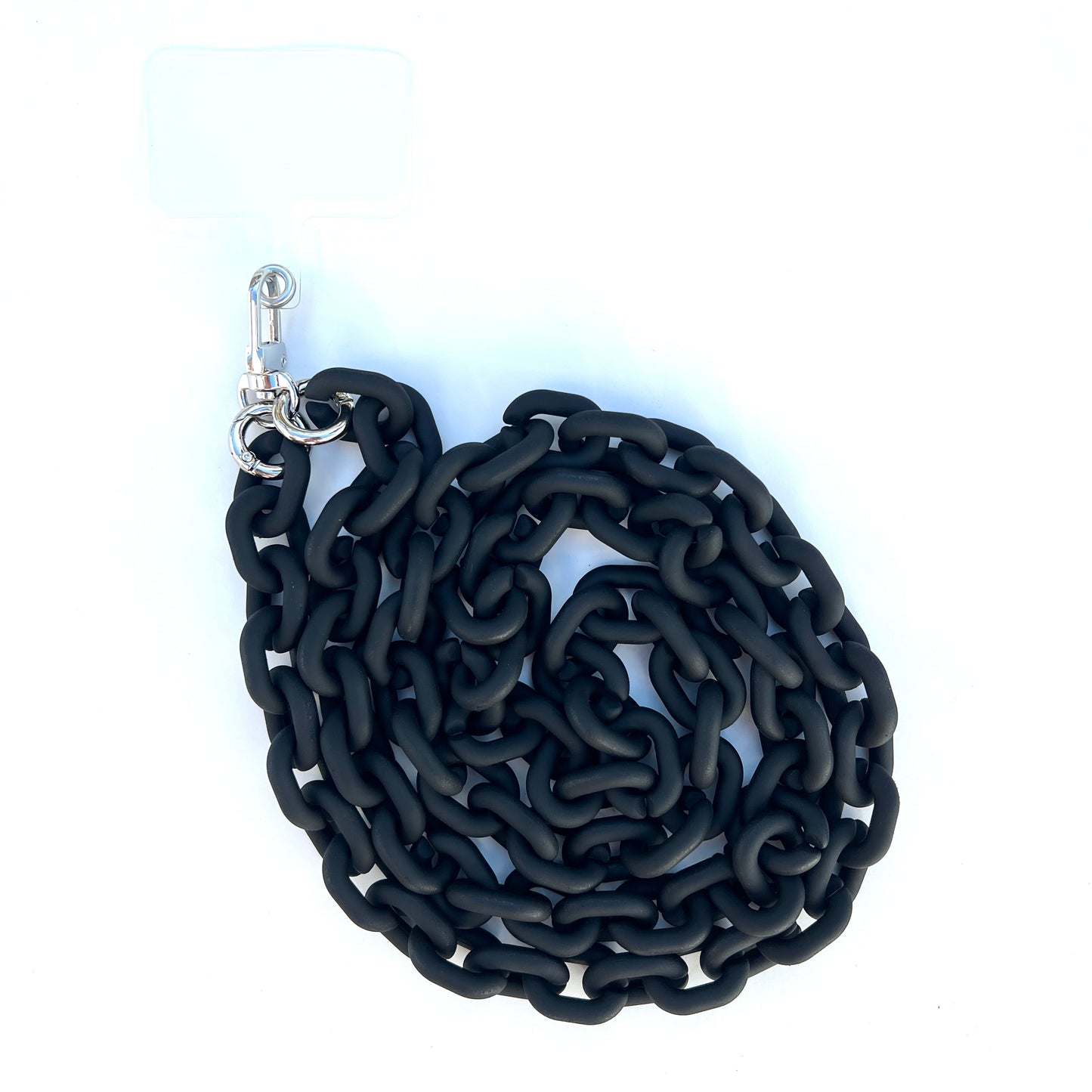 Black Link Chain Phone Necklace